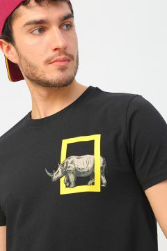 National Geographic Siyah T-Shirt(126442800)