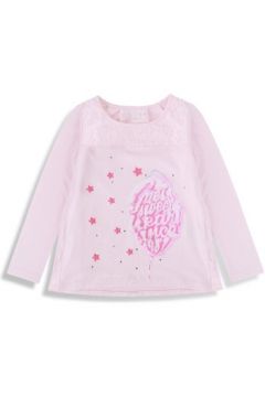 Blouses Guess T-Shirt Fille manches longues K74I12 Rose(127851036)