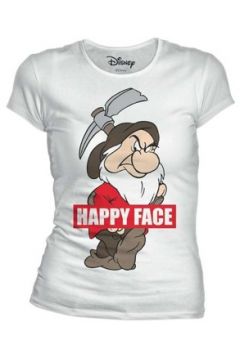 T-shirt Cotton Division T-shirt Femme Blanche-Neige Disney - Happy Face(127853639)