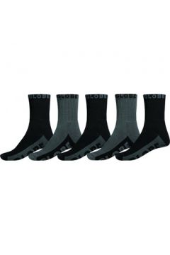 Chaussettes Globe Black/grey crew sock 5pk(127987783)